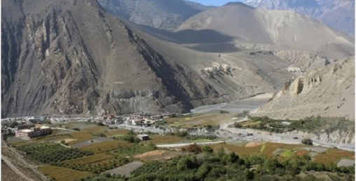 जलवायुजन्य विपद्को चपेटामा मुस्ताङ