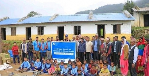 एनएमबि बैंकद्वारा सुर्खेतको सामुदायिक विद्यालयको भवन पुनःनिर्माण