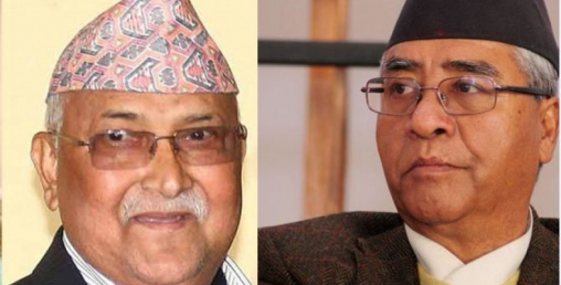 रामचन्द्रलाई राष्ट्रपति बनाउन देउवाले मागे ओलीसँग भोट