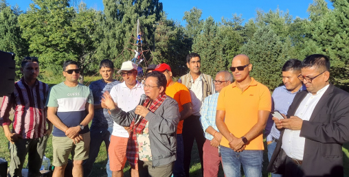 फिनल्याण्ड यात्रामा उर्जामन्त्री भुसाल, नेपालमै सुखी जीवन बिताउन सकिने भनाइ