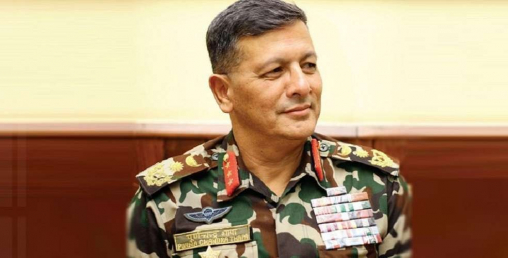प्रधानसेनापति होम क्वारेन्टाइनमा