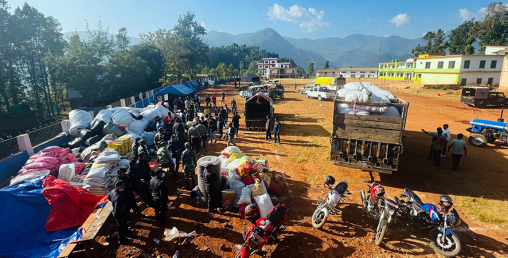 प्रधानमन्त्री दैवी प्रकोप सहायता कोषमा एक लाख ११ हजार सहयोग