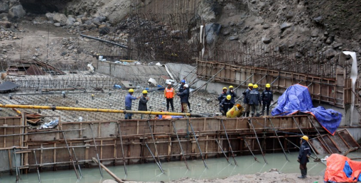 रसुवागढी जलविद्युत् आयोजनाको उपकरण जडान तीव्र