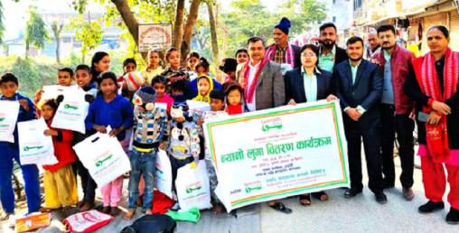 समृद्धि फाइनान्सद्धारा इटहरीमा न्यानो लुगा वितरण