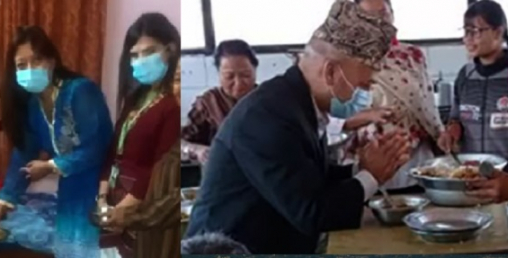 सांग्रिला डेभलपमेन्ट बैंकको स्थापना दिवसमा आमा घरलाई सहयोग