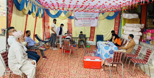 समृद्धि फाइनान्सको  बुटवल शखाद्धारा रक्तदान कार्यक्रम सम्पन्न