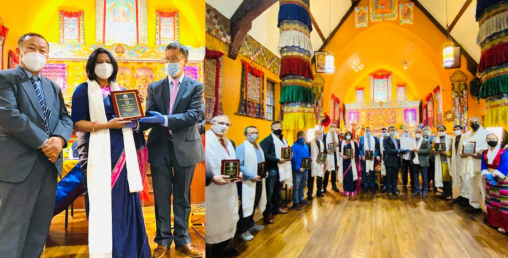 न्यू योर्कमा कोभिड-१९ च्याम्पियन अवार्डद्वारा  सम्मानित