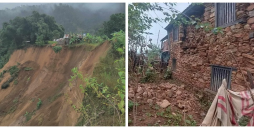 भूकम्पका कारण २० घर भत्किए