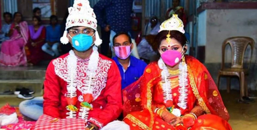 लकडाउनमा पनि आइतबार भारतमा कैयौंको विवाह
