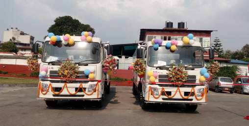 काठमाडौं महानगरले थप २ वटा ब्रुमर २ करोड २७ लाखमा ल्यायाे