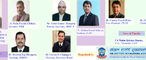 वासलात बिग्रने डर छ भनेर चार्टर एकाउन्टेन्टले धर्म बिर्सनु हुँदैन : अर्थमन्त्री