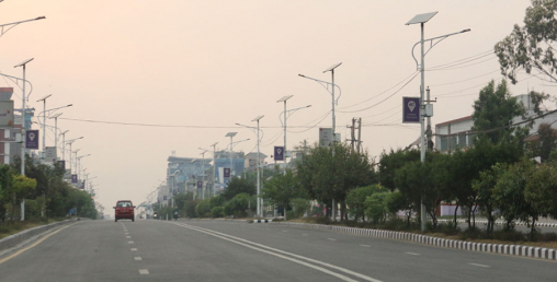 नयाँ वर्षलाई स्वागत गर्दै सुनसान सडक (फोटो समाचार)