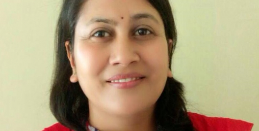 विद्या भट्टराईको चुनाव प्रचार रविन्द्रको बाल्यकाल वितेको स्थानबाट