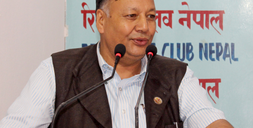 सांसदहरुको नाक जोगाउनको लागि पनि दश करोड दिनुपर्छः देवेन्द्र पौडेल