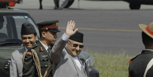 प्रधानमन्त्री ओली हिँडे अजरबैजान
