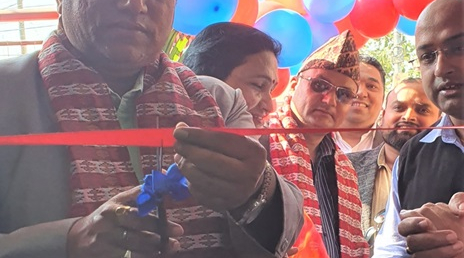 ग्लोबल आइएमईको एटिएम विराटनगर महानगरपालिका परिसरमा