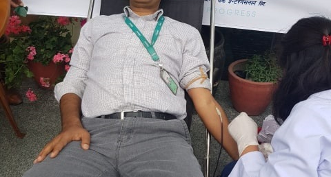 सिटिजन्स बैंकको रक्तदान कार्यक्रममा ५६६ जना सहभागी