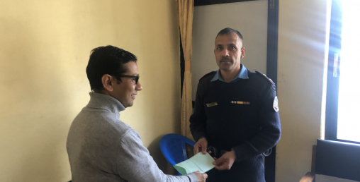 सिटिजन्स बैंकद्वारा ७५ हजार आर्थिक सहयोग