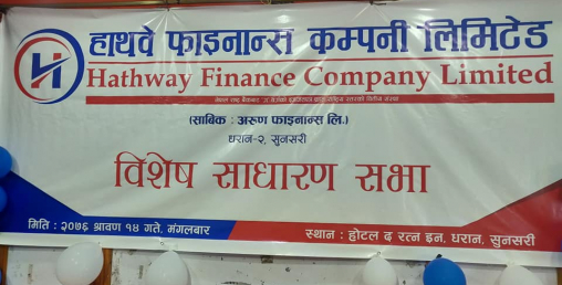 हाथवे फाईनान्स ग्लोबल आईएमइमा समाहित भयो