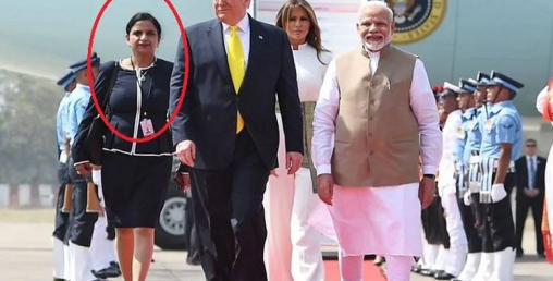 ट्रम्प र मोदीसँगै देखिएकी यी महिला को हुन ?