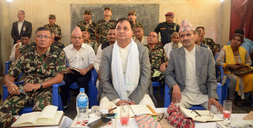 हावाहुरी प्रभावितको घर वैशाख २१ देखि निर्माण थालनी हुने