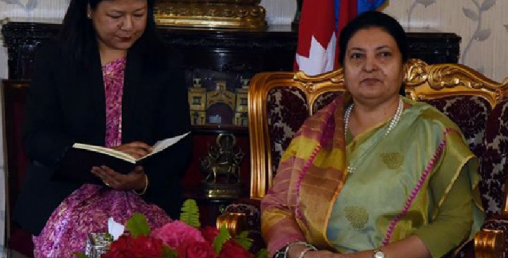नेपाली मूलका बर्मेलीले राष्ट्रपति विद्यादेवी भण्डारीसँग राखे यस्ता माग