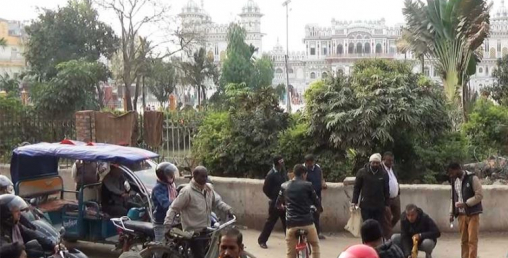 मेयरले मिचाए जानकी मन्दिरको जग्गा