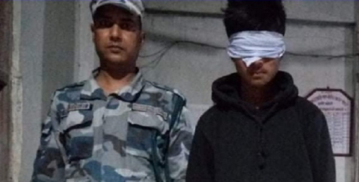 सम्सी नाकाबाट लागुऔषध सहित एक पक्राउ