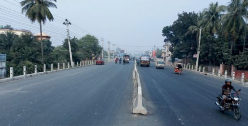 रानी-धरान ६ लेन सडक : ६ वर्षमा ६० प्रतिशत निमार्ण
