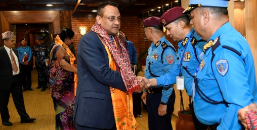 प्रहरी महानिरीक्षक खनाल चिली प्रस्थान