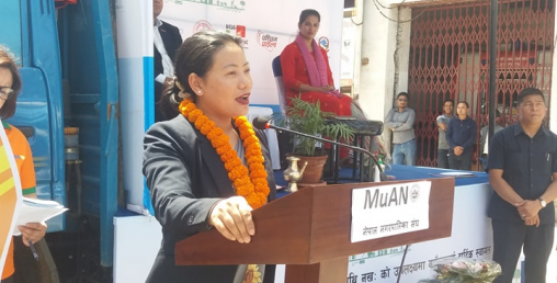 'शत प्रतिशत जनतालाई आधारभूतस्तरको खानेपानी'