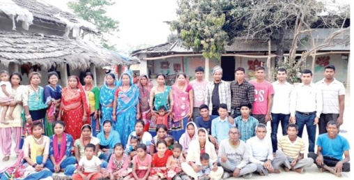 ४९ जनाको एउटै परिवार, एकै छाकमा पाक्छ २५ किलो चामल