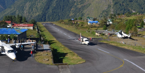 लुक्लामा चार दिनदेखि उडान ठप्प