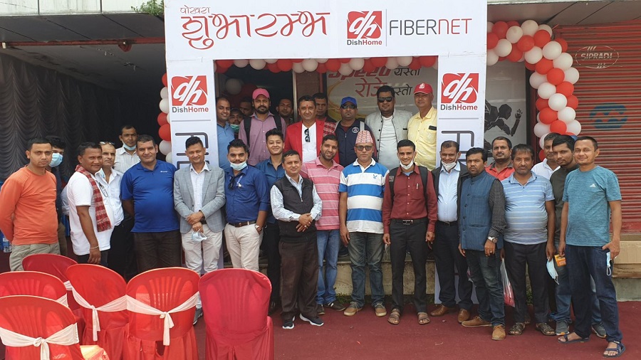डिशहोम फाईबर नेट पोखरामा औपचारिक शुरु
