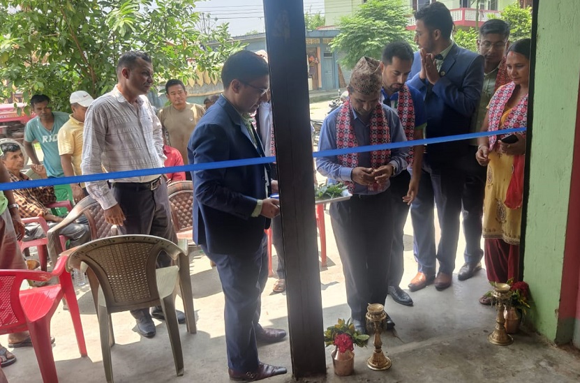 कामना सेवा विकास बैंकद्वारा एघारौं शाखा रहित बैंकिङ्ग सेवा सञ्चालन