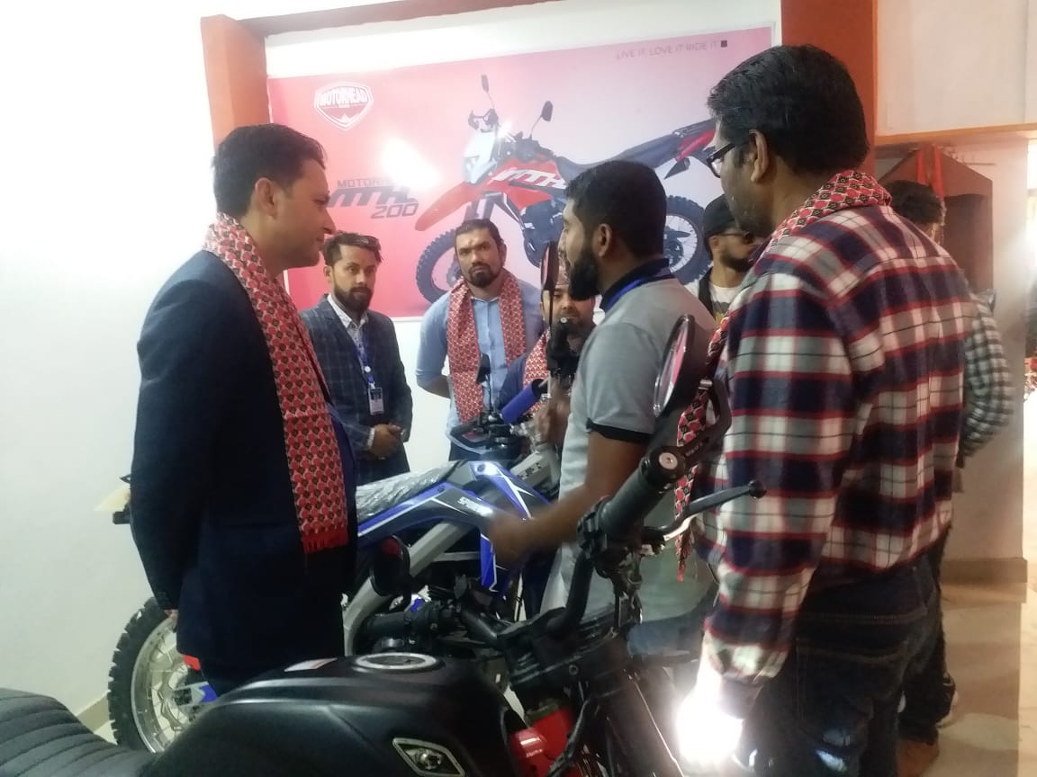 बुटवलमा पनि खुल्यो मोटरहेड बाइकको नयाँ सोरुम