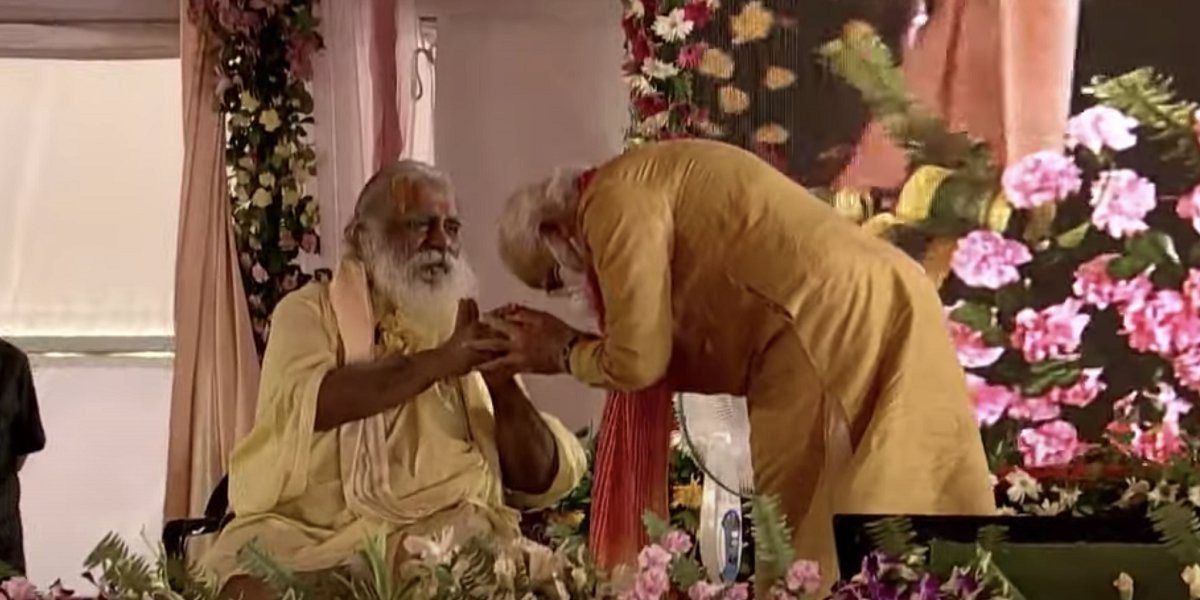मोदीसँगै राम मन्दिर शिलान्यासमा सहभागी गोपालदासलाई कोरोना संक्रमण