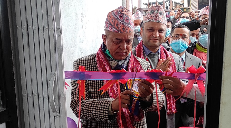 ग्लोबल आइएमई बैंकको ५०औँ एक्सटेन्सन काउन्टर गोरखाको चित्रेपोखरीमा