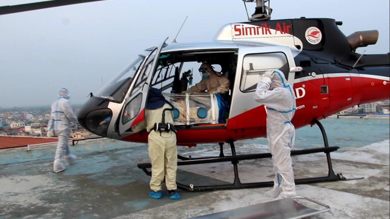 काठमाडौंबाट कोरोना सङ्क्रमितलाई उपचारार्थ पुर्‍याइयो झापाको बिएण्डसी