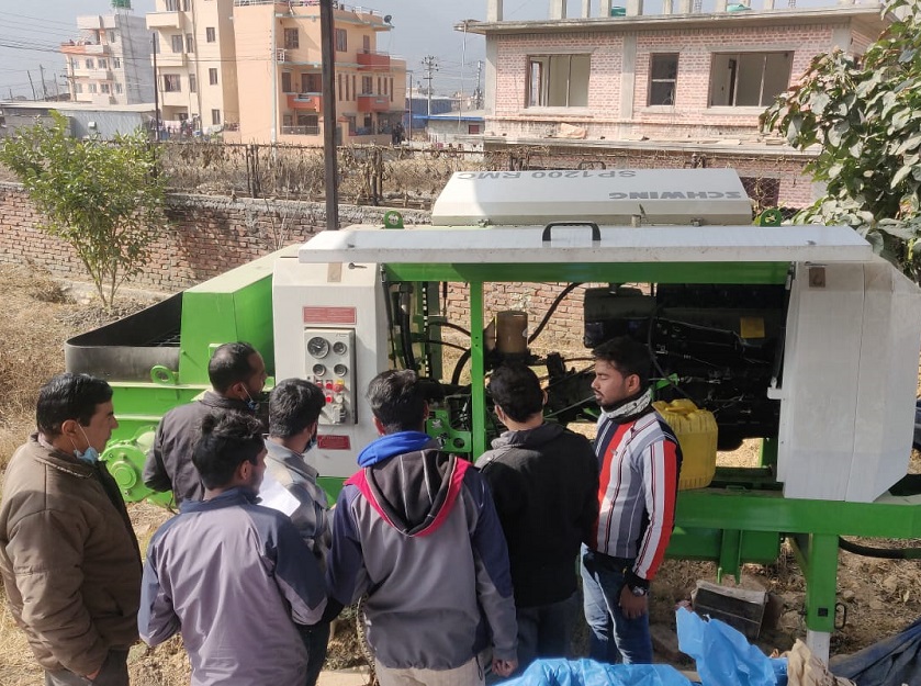 कन्किट् सम्बन्धी उपकरणहरुको मर्मत सम्भार तालिम