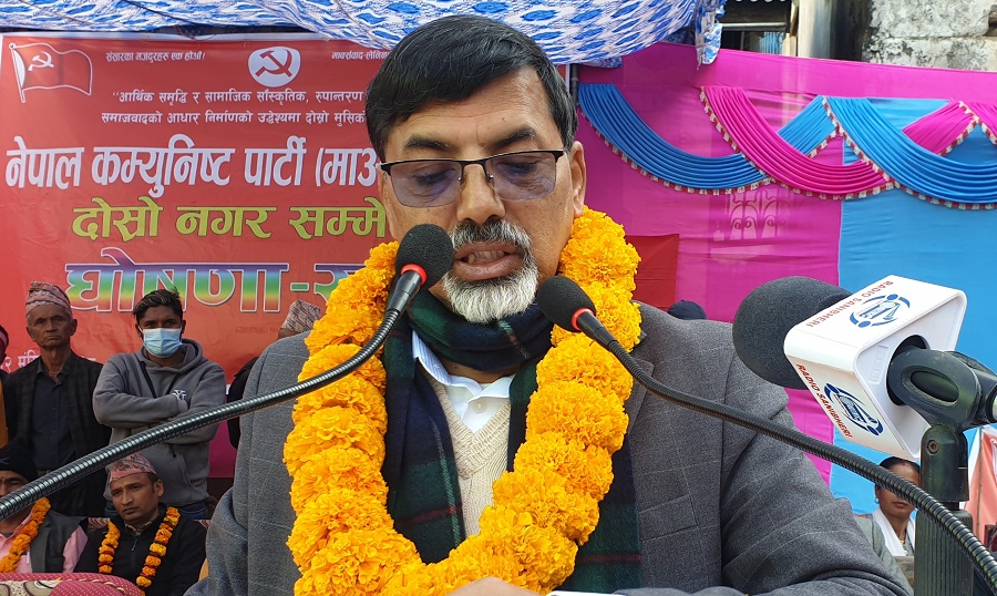 गरिबी र अभावमा समाजवाद आउँदैनः अर्थमन्त्री शर्मा