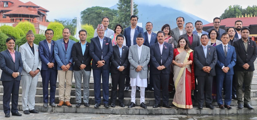 अर्थतन्त्र सुधारका लागि सरकार निजी क्षेत्र सहकार्य आवश्यकः राष्ट्रपति