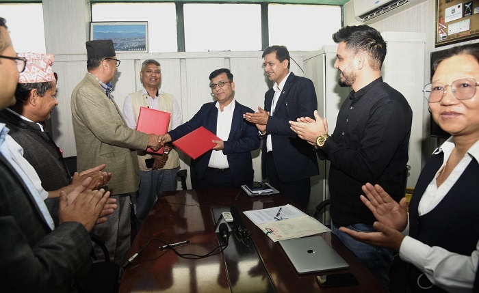 अभिलेख स्वतः अद्यावधिक हुने प्रणालीका लागि कामनपा र पाटन क्याम्पसबिच सम्झौता