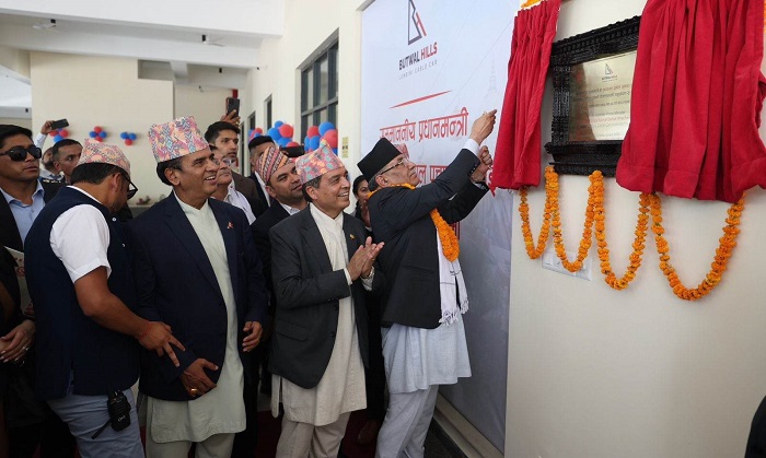 प्रधानमन्त्री प्रचण्डद्धारा लुम्बिनी केवलकारको औपचारिक उद्घाटन