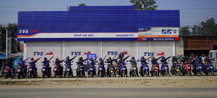 जगदम्बा मोटर्सको आयोजनामा ‘एन्टर्क ओनर्स ग्रुप’ राइड सम्पन्न