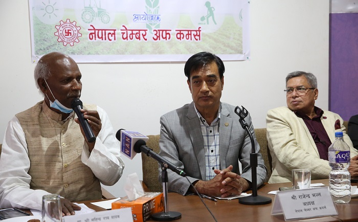 तीन खम्बे नीति मार्फत कृषिमा आत्मनिर्भर: चेम्बर