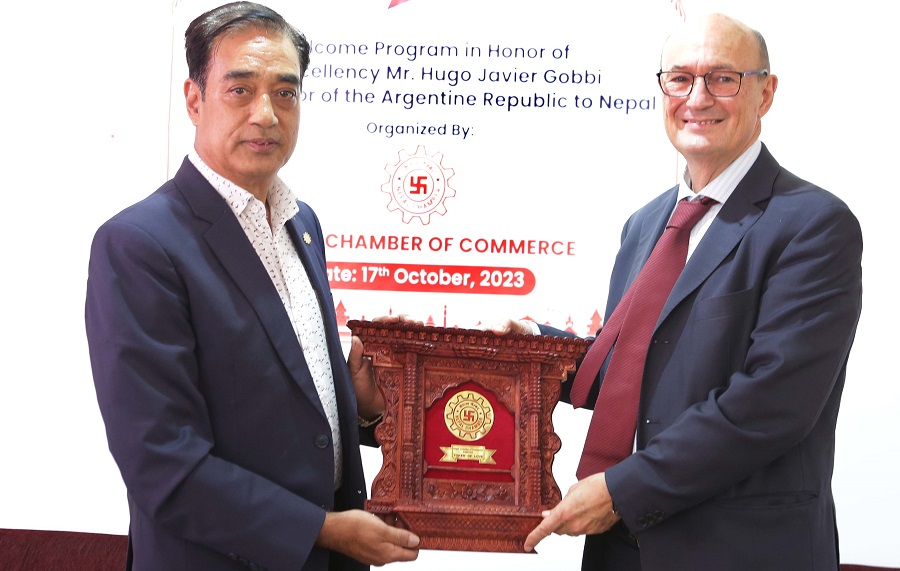 नेपालमा लगानीका लागि अर्जेन्टिनालाई चेम्बरको आग्रह
