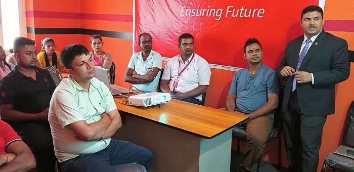 एकैदिन ७ सय ४८ जना अभिकर्तालाई बीमा तालिम