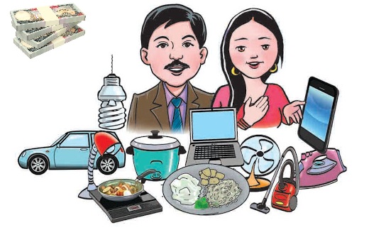 उपभोग मै सके नेपालीले ३० खर्ब ८५ अर्ब