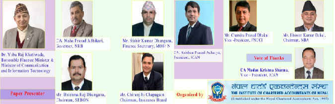 वासलात बिग्रने डर छ भनेर चार्टर एकाउन्टेन्टले धर्म बिर्सनु हुँदैन : अर्थमन्त्री